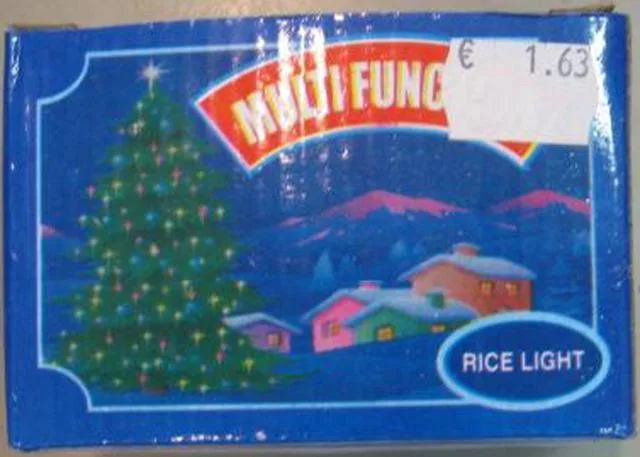 Catena di illuminazione "100 Rice Light" &amp; #13; &amp; #13; (Multifunction)