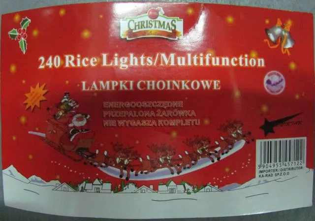Catena di illuminazione "240L Rice Lights/240 Rice Lights — foto 1 dell'alert 1247/11