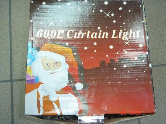 Catena di illuminazione – 600 L Lampada tenda di riso — foto 2 dell'alert 1171/09