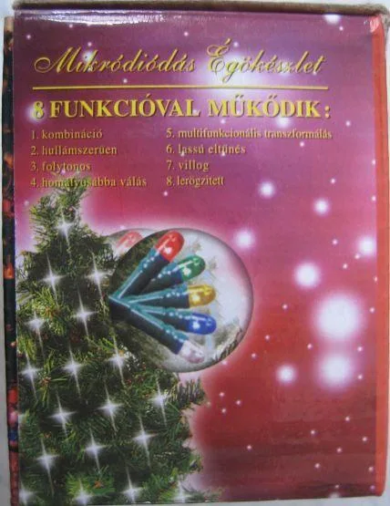 Catena di illuminazione – 8 Funkcióval müködik — foto 1 dell'alert 1045/09