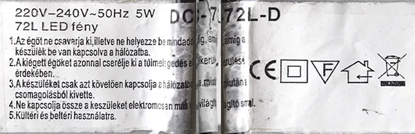 Catena di illuminazione — foto 4 dell'alert A12/03097/23