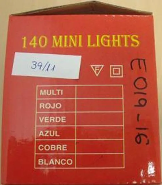 Catena di illuminazione &amp; #13; &amp; #13;1.        60 Mini luci &amp; #13; &amp; #13;2. — foto 20 dell'alert 0838/11
