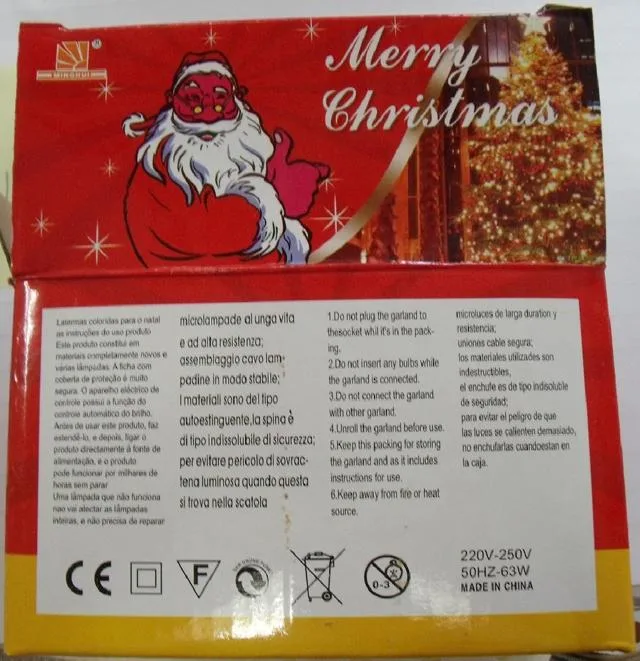 Catena di illuminazione – Buon Natale — foto 2 dell'alert 0474/10