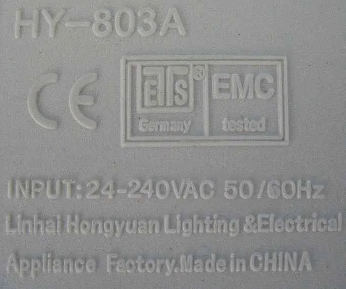 Catena di illuminazione con LED e lampeggiante — foto 2 dell'alert 1381/08