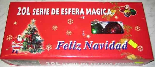 Catena di illuminazione con unità lampeggiante — foto 2 dell'alert 1587/09