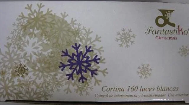 Catena di illuminazione "Cortina 160 Luces Multicolor" &amp; #13; — foto 2 dell'alert 1210/11