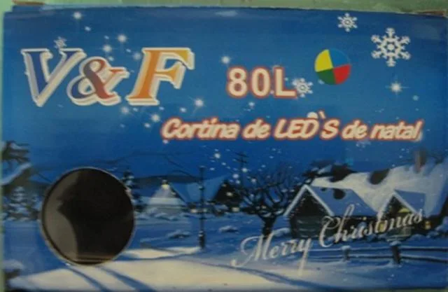 Catena di illuminazione "Cortina de LED de Natal" &amp; #13; &amp; #13; (V&amp;F)