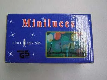 Catena di illuminazione – ghirlanda di luci con 100 mini luci (Unknown)