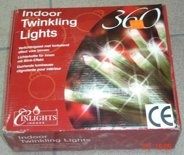 Catena di illuminazione – Luci al coperto Twinkling — foto 2 dell'alert 1166/09