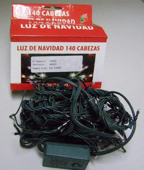 Catena di illuminazione – Luz de Navidad 140 Cabezas — foto 1 dell'alert 1058/07