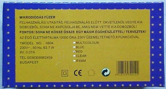 Catena di illuminazione – MD 0604 (Royal)