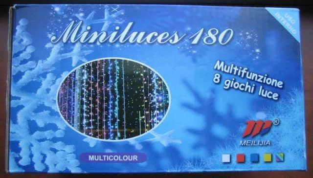 Catena di illuminazione – Miniluces 180 — foto 2 dell'alert 0159/10