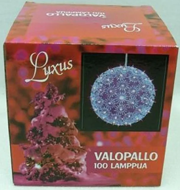 Catena di illuminazione "Valopallo 100 Lamppua" &amp; #13; (Luxus)