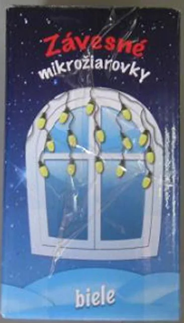 Catena di illuminazione "Zavesne Mikrozjarovky Vnutome — Bi (Lios)