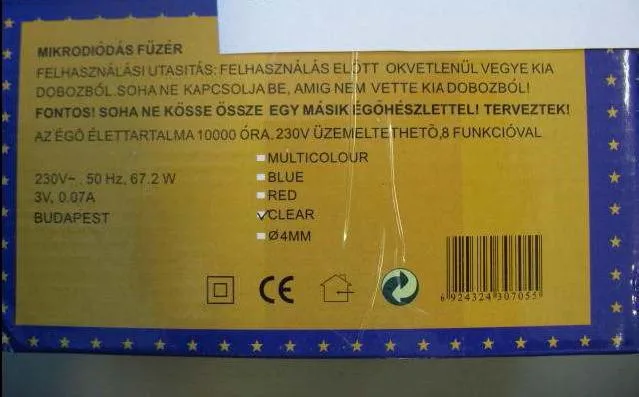 Catene di illuminazione – 320 L e 240 L Rice Light — foto 7 dell'alert 0330/09