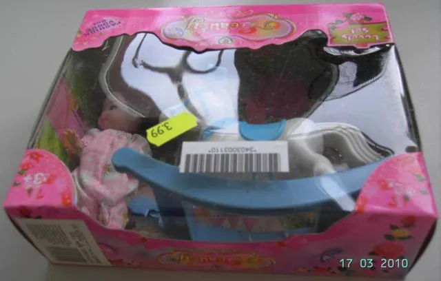 Cavallo di plastica con bambola – Beauty Lovely Set — foto 2 dell'alert 0749/10