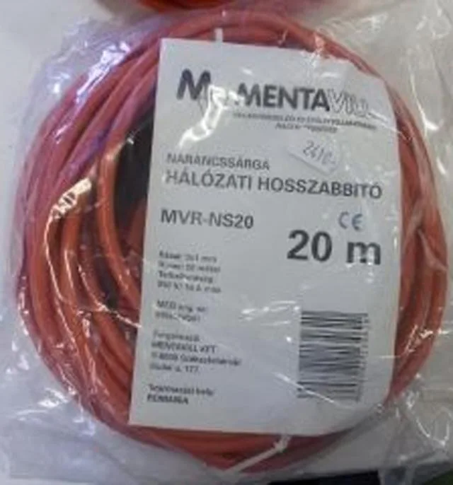 Cavo di prolunga "Hálózati hosszabbító" 
 — foto 1 dell'alert 0237/11