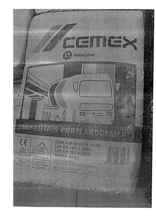 Cemento – Cemento Portland CEMEX (Broceni)