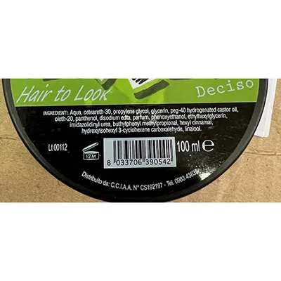 Gel per capelli «Cera Hair to Look deciso» (Ultra fix)