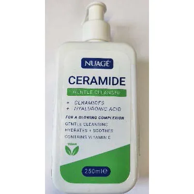 Detergente «Ceramide Gentle Cleanser + ceramides + hyaluronic acid» (Nuagé)