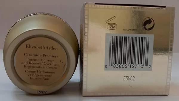 Crema viso «Ceramide Premiere - Intense Moisture and Renewal Overnight Regeneration Cream» — foto 4 dell'alert A12/00690/23