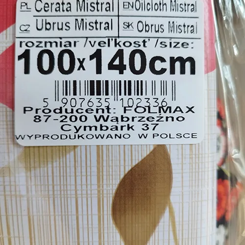 Tovaglia «Cerata Mistral» — foto 2 dell'alert SR/04317/25