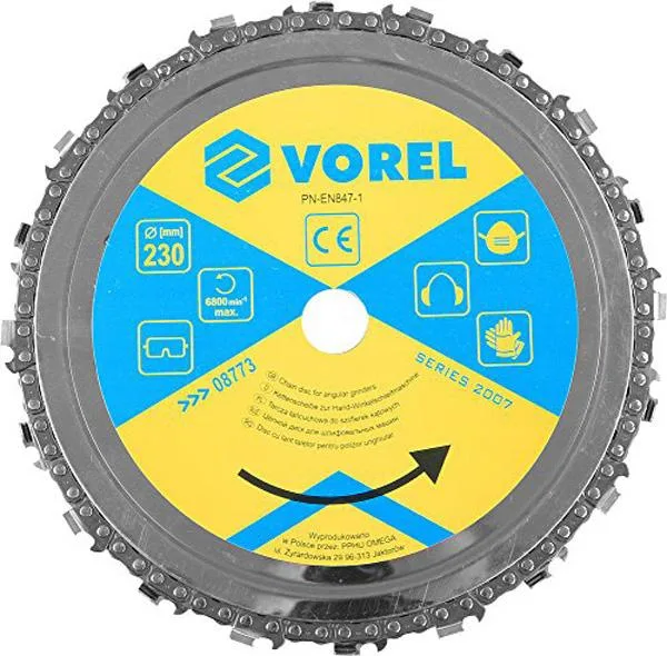 Disco a catena «Chain disc for angle grinders» — foto 1 dell'alert A12/1576/18
