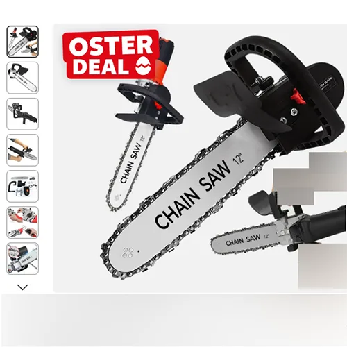 Kit di conversione smerigliatrice angolare «CHAIN SAW 12» — foto 6 dell'alert SR/01944/26