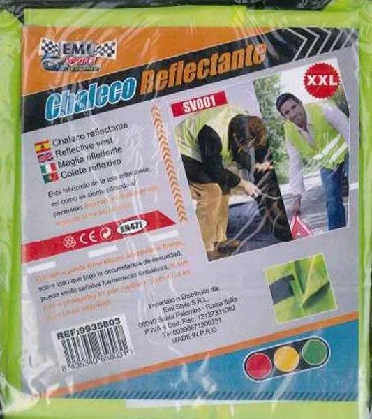 Gilet ad alta visibilità «Chaleco Reflectante» — foto 1 dell'alert A12/1202/16
