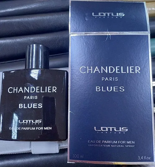 Profumo «CHANDELIER PARIS BLUES, EAU DE PARFUM FOR MEN» (Lotus Parfums)