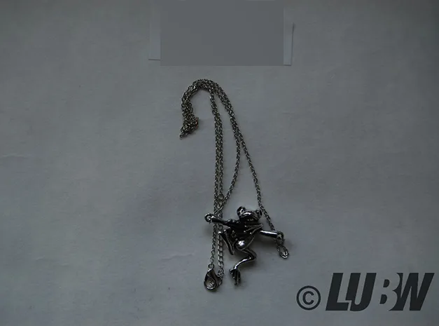 Collana con ciondolo «Chandler Vintage Frosch Tier Anhänger Halskette für Frauen Mannen Einfache Silber Süße P…» — foto 1 dell'alert INFO/00044/22