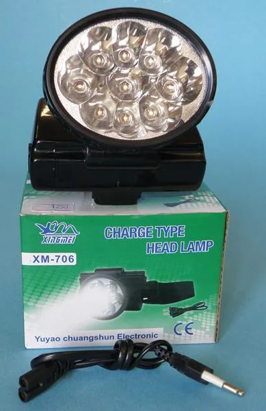 Torcia ricaricabile della testa «CHARGE TYPE HEAD LAMP» — foto 1 dell'alert A12/0924/18