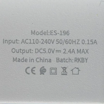 Caricabatterie USB «CHARGER 2USB TRAVEL CHARGER» — foto 4 dell'alert A12/02655/24