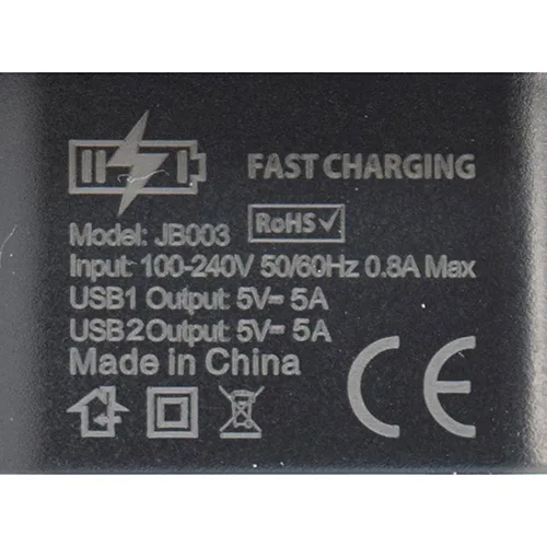 Caricabatterie USB «CHARGER Dual USB Interface Charger Set with Cable» — foto 4 dell'alert A11/00045/24