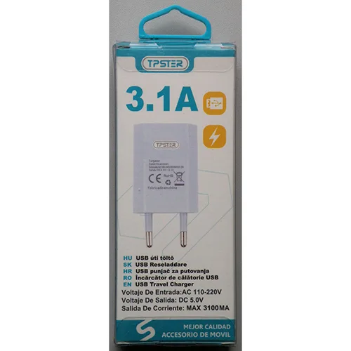 Caricabatterie USB «Charger (on the product); USB-TRAVEL CHARGER (on the box)» — foto 1 dell'alert OR/00086/25