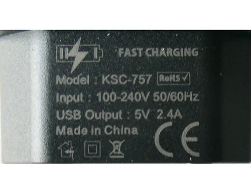 Caricabatterie USB «CHARGER Single Port Smart Charger set» — foto 7 dell'alert A11/00047/24