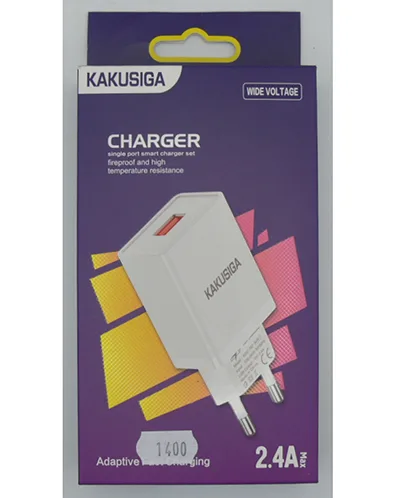 Caricabatterie USB «CHARGER Single Port Smart Charger set» (KAKUSIGA)