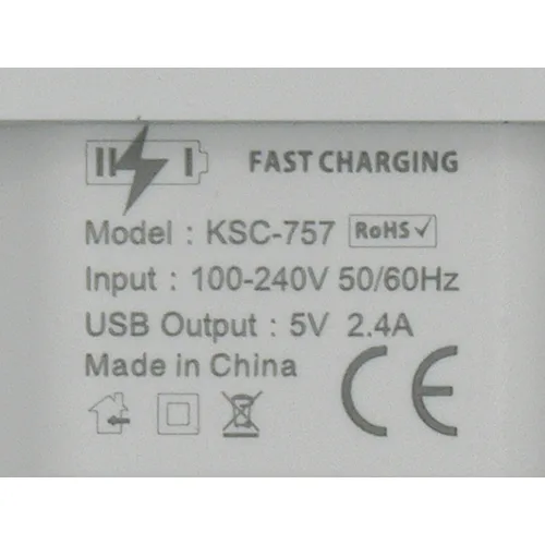 Caricabatterie USB «CHARGER Single Port Smart Charger set» — foto 4 dell'alert A12/00824/24
