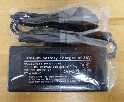 Caricabatterie «Chargeur adaptateur d'alimentation 42 V pour scooter autoéquilibrant 2 roues Hoverboard …» — foto 3 dell'alert A12/01728/21