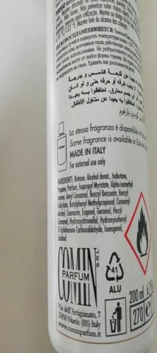 Spruzzo di deodorante «Charman» — foto 4 dell'alert A12/02872/23