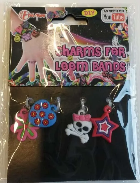 Charms per bande di telai «Charms for Loom Bands» (TOI-TOYS)