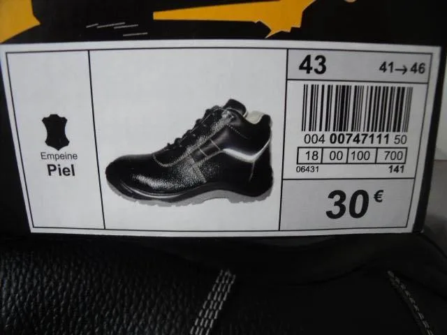 Stivali di sicurezza «Chaussures Negro» — foto 1 dell'alert A12/1061/14