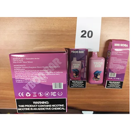 Sigaretta elettronica monouso «Cherry Cola» (VBON BAR)