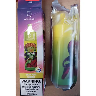 Sigaretta elettronica monouso «CHERRY PEACH LEMONADE» (GRIN BAR 25000)