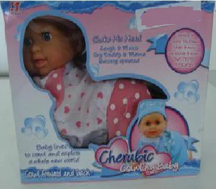 Bambola di plastica «Cherubic Crawling Baby» (Unknown)
