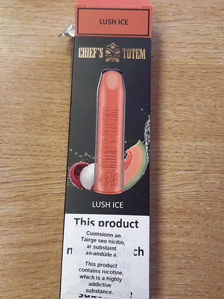 Sigaretta elettronica usa e getta «Chief's Totem 600 Puffs» — foto 2 dell'alert A12/00912/22