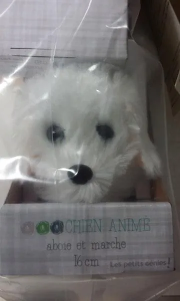 Giocattolo morbido interattivo «Chien animé [animated dog]» — foto 2 dell'alert A12/1151/19