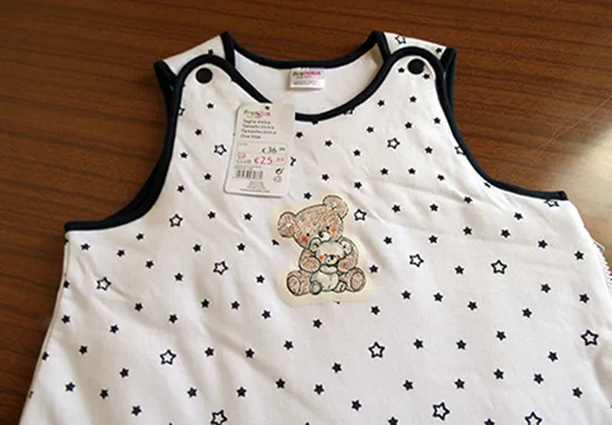Sacco a pelo bambino «Child sleeping bag for use in a crib» — foto 3 dell'alert A11/00113/21