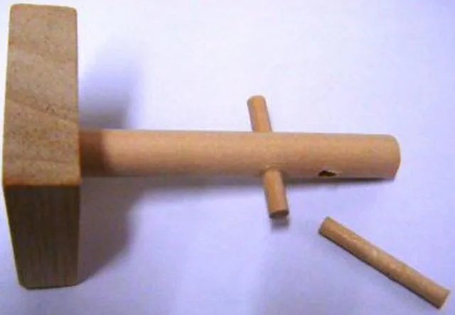 Set di treni in legno «Children's 48 PC Wooden Train Set» — foto 2 dell'alert A12/1842/14