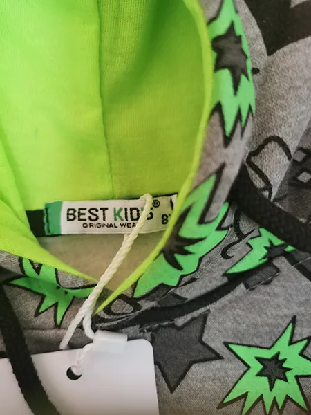 Felpa per bambini «Children's sweatshirt» — foto 2 dell'alert A12/01359/23